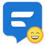 textra emoji - android style android application logo